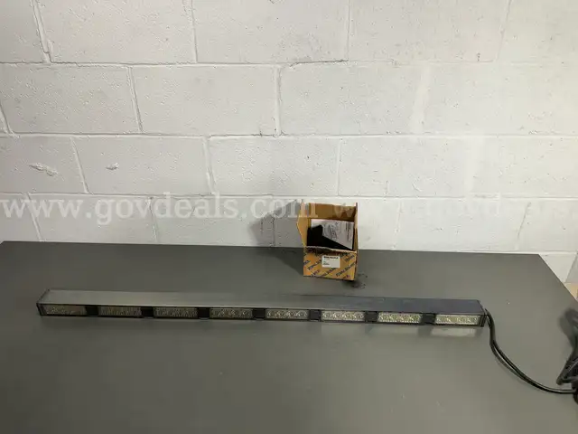 Amber 47&#x22; LED Light Stick/Bar With Bracket Kit-WILL SHIP