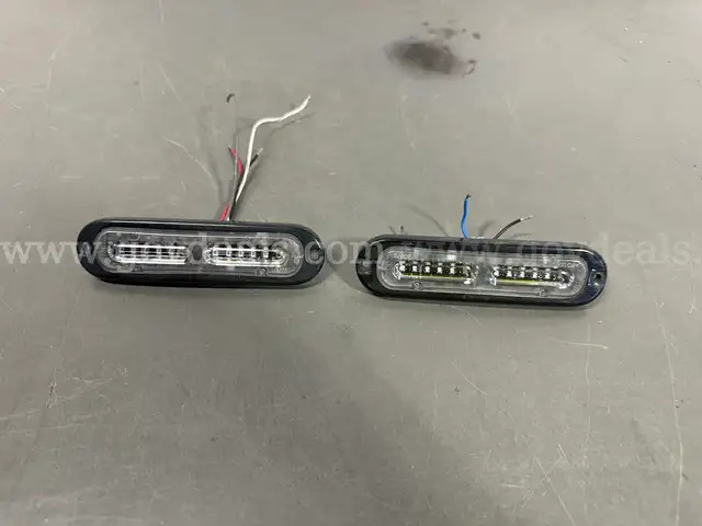 Whelen Red &#x26; Blue T-Ions -WILL SHIP