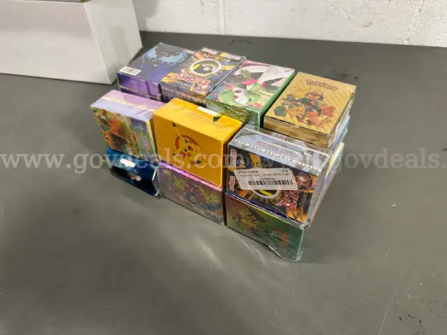 Lot of 18 Packs of Various Types Pok&#xE9;mon Card Decks-WILL SHIP