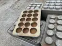 Pallet of Chicago Metallic Cake Pans, Used -WILL SHIP