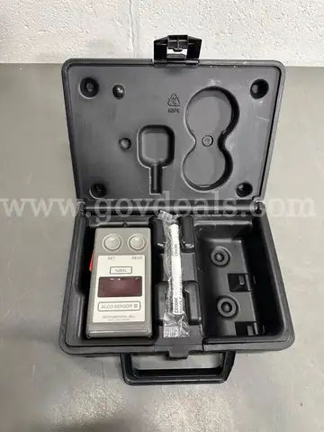 Intoximeters Alco Sensor III Handheld Breathalyzer Screener - Alco-Sensor III Meter w/Mouthpiece -WILL SHIP