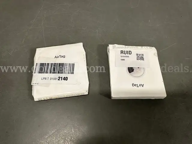 Lot of 2 Brand New Apple Air Tags-WILL SHIP
