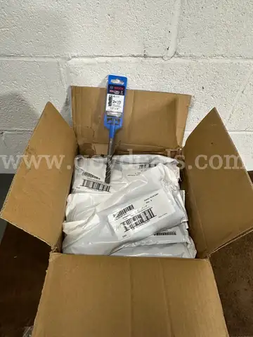 Lot of 100 Bosch Bulldog Tough 4-Cutter 1/2-in x 6-in Alloy Steel Masonry Drill Bit For SDS-plus drill-WILL SHIP