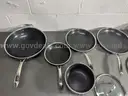 8 Piece Hexclad Pot Cookware Set-WILL SHIP