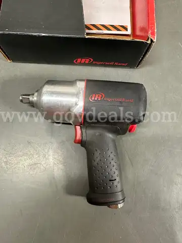 Lightly Used Ingersoll Rand 2135QXPA Quiet Air Impact Wrench, 1/2in. 1100 Ft./Lbs.-WILL SHIP