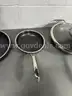 Lightly Used Hexclad 5 Piece Hybrid Cookware Set-WILL SHIP