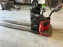 Low Hour 2014 Raymond 8410 Electric End Rider Double Pallet Truck -WILL SHIP