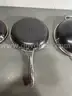 Lot of 4 Lightly Used Hexclad Frying Pans-WILL SHIP