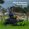 Brand New Greenworks 80V CRZ-428 Electric 42&#x22; Zero Turn Mower with Batteries-WILL SHIP