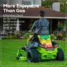Brand New Greenworks 80V CRZ-428 Electric 42&#x22; Zero Turn Mower with Batteries-WILL SHIP