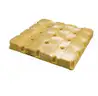 4 Drum, 30 Gallon Sump Capacity, Modular Spill Containment Platform without Drain, Yellow 1634-WILL SHIP