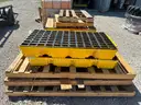 4 Drum, 30 Gallon Sump Capacity, Modular Spill Containment Platform without Drain, Yellow 1634-WILL SHIP