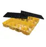 4 Drum, 30 Gallon Sump Capacity, Modular Spill Containment Platform without Drain, Yellow 1634-WILL SHIP