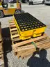 4 Drum, 30 Gallon Sump Capacity, Modular Spill Containment Platform without Drain, Yellow 1634-WILL SHIP