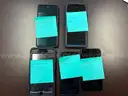 Lot of 5 Cellphones- Apple and Samsung
