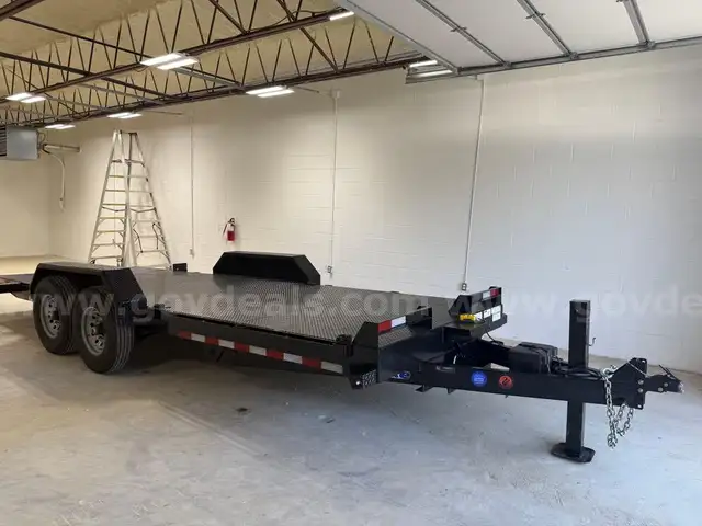 New 2025 Hawke 20Ft T/A Tilt Deck Equipment Trailer