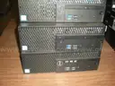 5 Used Dell Optiplex Mini Tower Computers