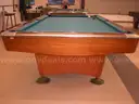 Brunswick 8&#x27; Commercial Pool Table