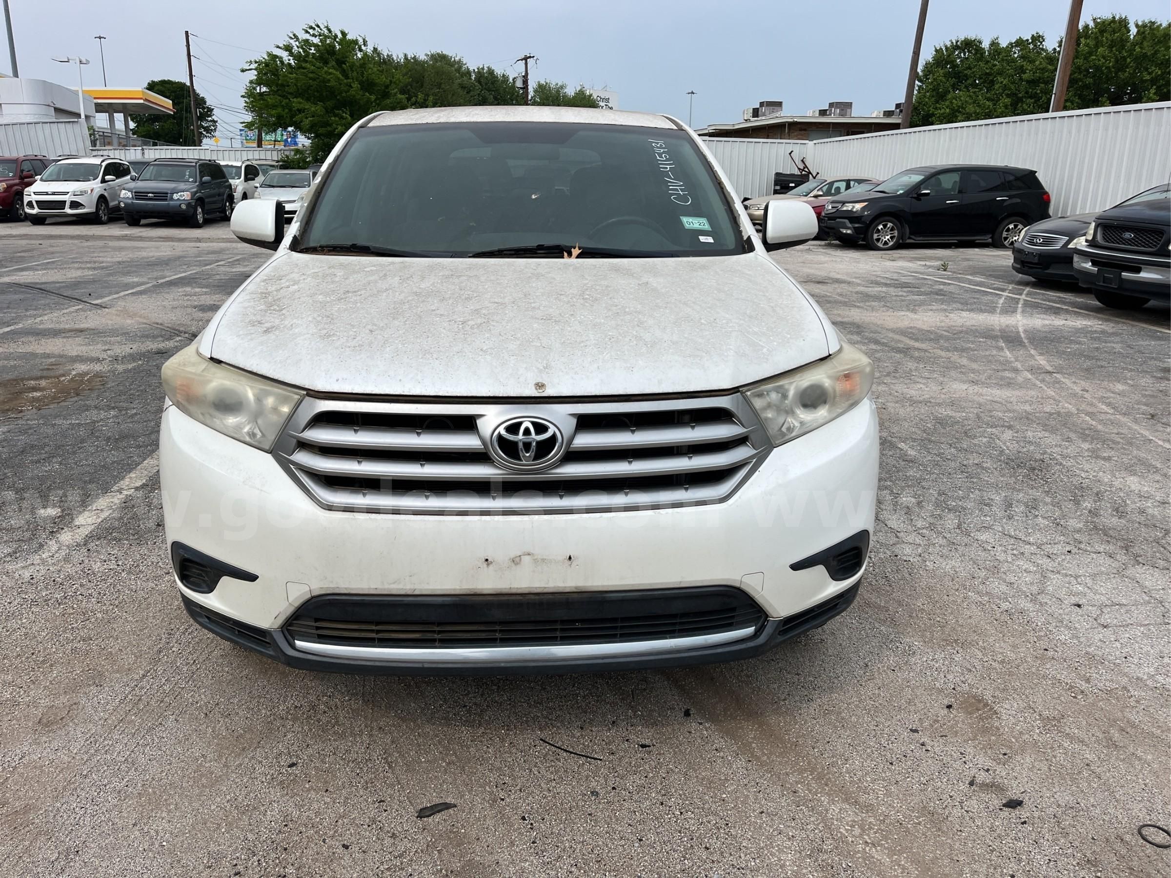 2013 Toyota Highlander | GovDeals