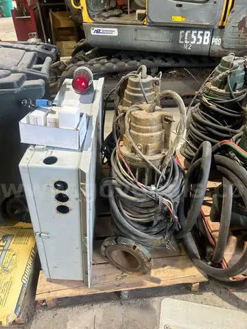 Storm Water Control Panel and Pumps