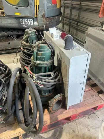 Storm Water Control Panel and Pumps