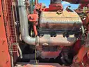 Detroit diesel mobile sand blasting trailer