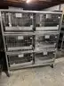 Six Cage Rabbit Racks