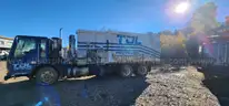 Garbage Truck, 2002 Sterling Side Loader