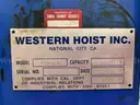 Western Hoist Lift - Model #WFP-12E - Capacity 12,000 lbs