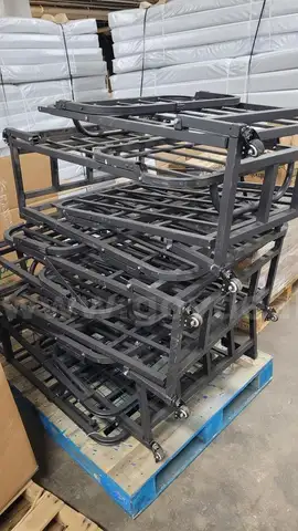 Twin Bed Frame without mattress/used and as is condition (Nine available)
