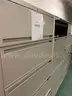 One lot of (100) five draw file cabinets - HR unit