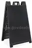 Brand New Plastic Black A-Frame Sign - Deluxe, 24 x 36&#x22;  QTY: 32