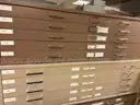Flat File cabinets ( 5 drawers)  QTY: 16