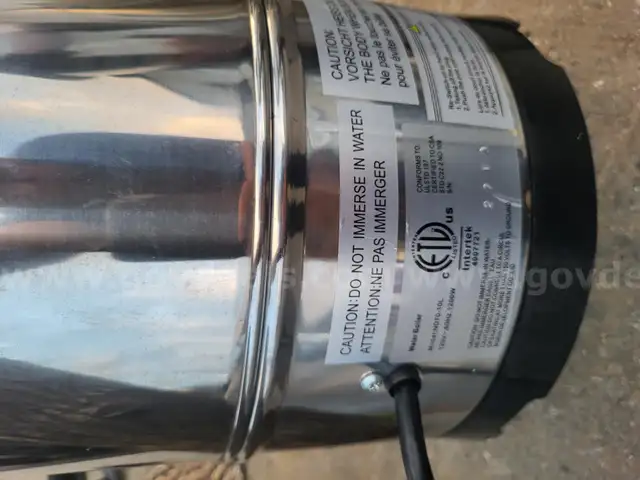 HOT WATER BOILERS QTY: 40