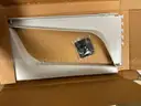 White shelving brackets cubical QTY 5