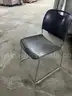 Gray Stackable Chairs, Modern Waiting Room Chairs (Set of 15) AVAILABLE///GOOD CONDITION!!!
