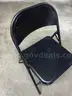BLACK Economy Folding Chair - QTY 25 ARE AVAILABLE
