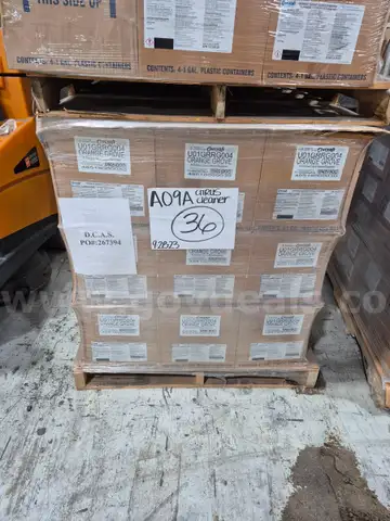 Orange cleaner  QTY: 132 cartons