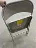 Economy Folding Chair -BEIGE///////25 CHAIRS ARE AVAILABLE/USED BUT GOOD CONDITION