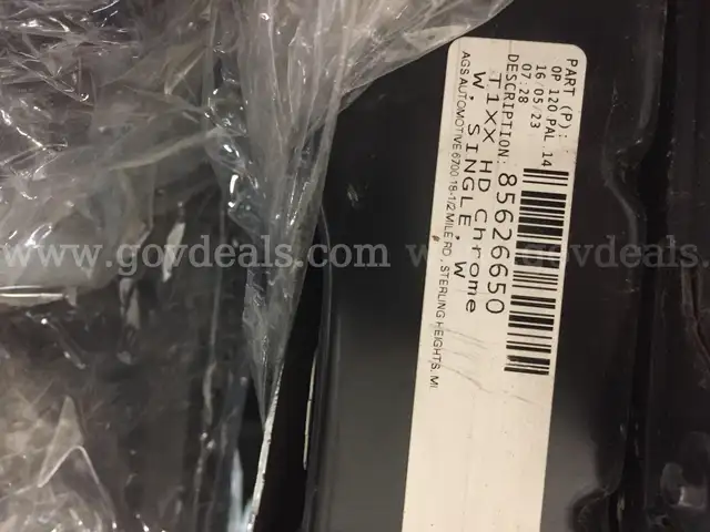 2019 - 2024 Chevrolet Silverado 2500 3500 chrome rear bumper