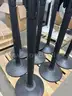 Lot of 10 Uline & US Weight stanchions in great used condition. Ideal for crowd control, queue lines, and event manageme