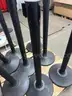 Lot of 10 Uline & US Weight stanchions in great used condition. Ideal for crowd control, queue lines, and event manageme