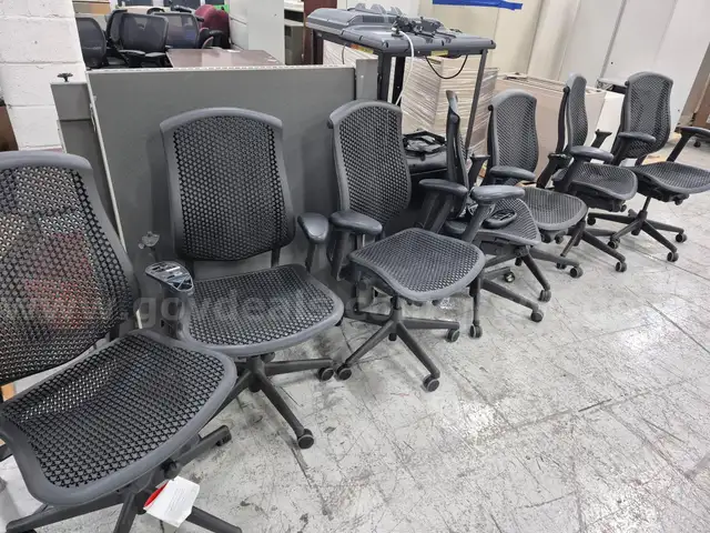57 Celle chairs - As is condition; best for parts