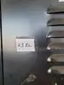 1 LOT OF 24 METAL LOCKERS - BLACK