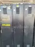 1 LOT OF 24 METAL LOCKERS - BLACK