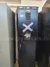 1 LOT OF 24 METAL LOCKERS - BLACK