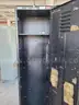 1 LOT OF 24 METAL LOCKERS - BLACK