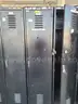 1 LOT OF 24 METAL LOCKERS - BLACK