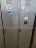 1 LOT OF 124 METAL LOCKERS