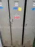 1 LOT OF 124 METAL LOCKERS